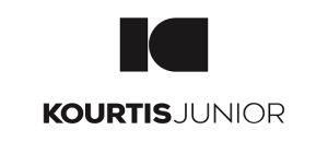 KOURTIS JUNIOR logo center black